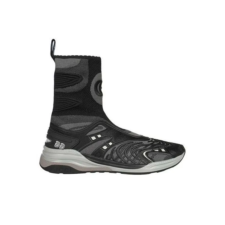 GUCCI Ultrapace R Mid 'Black Grey'-1