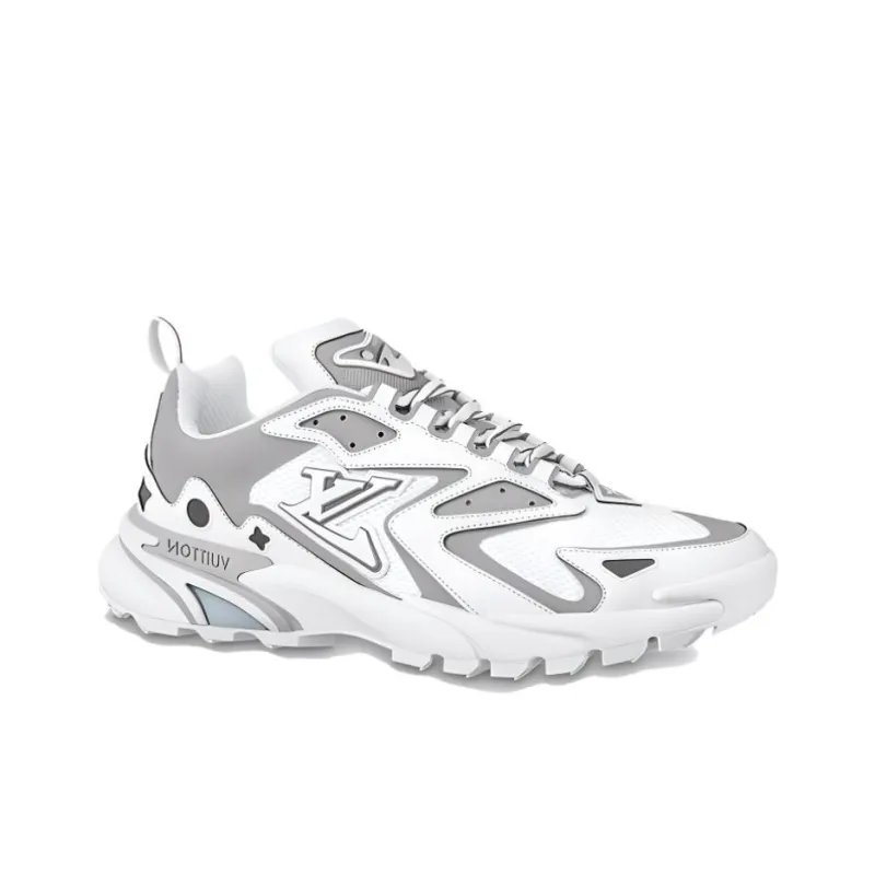 LOUIS VUITTON Runner Tatic Sneakers 'White Grey'-1