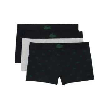 LACOSTE Logo-waistband Boxers Pack Of Three