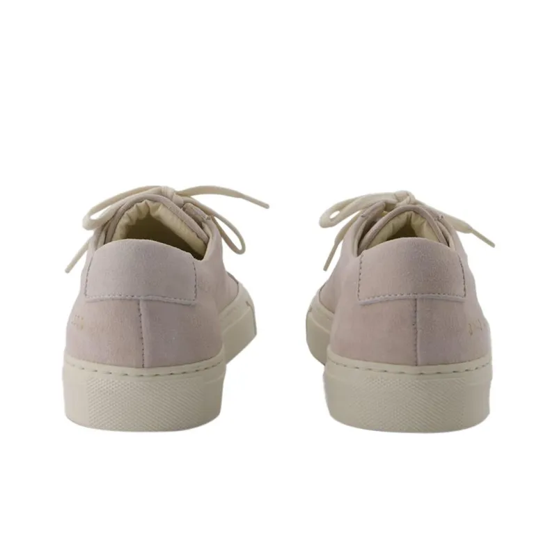 COMMON PROJECTS Low Top Skateboard Shoes Women's Beige-4