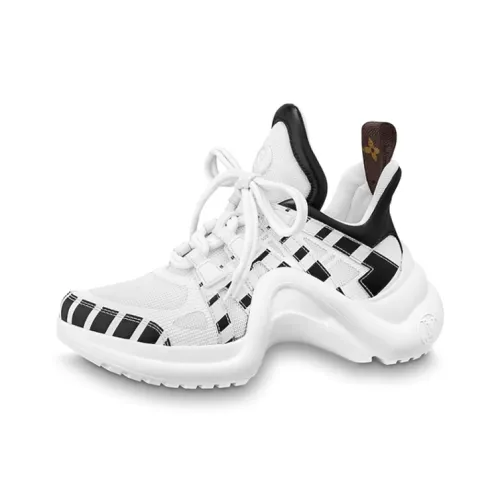 LOUIS VUITTON Archlight 1.0 Casual Shoes Women's Low-Top White Spotted Pattern