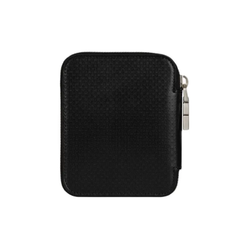 GIVENCHY 4G Logo Cow Leather Wallet Men's Black-1