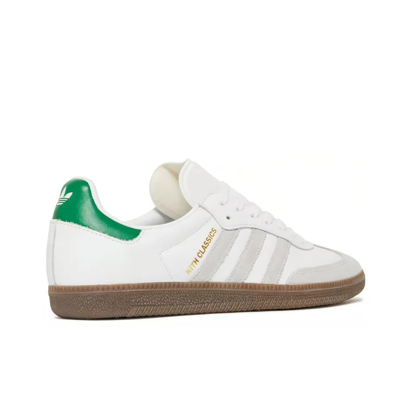 Adidas Originals Samba Og Kith Classics White Green-3