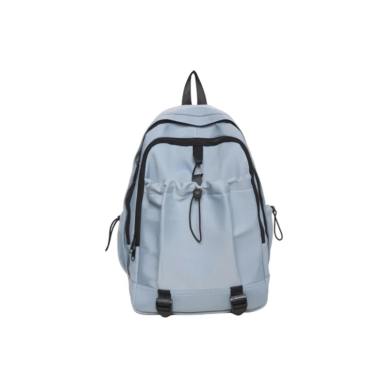 Parker Bear Nylon Backpack Unisex Pink/Blue/Gray/Yellow/Black-0