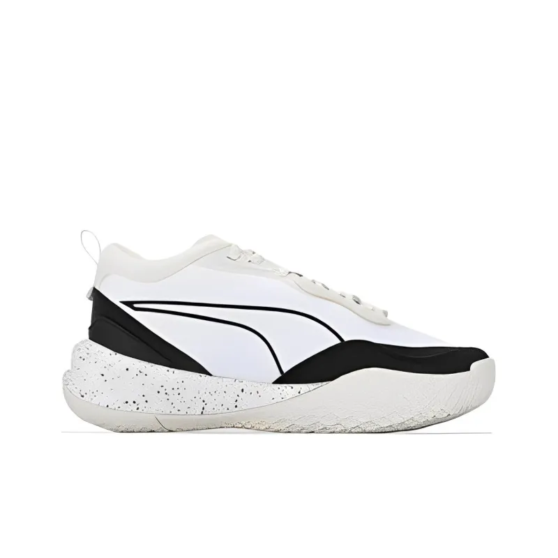 PUMA Playmaker 'Spray White Black'-1