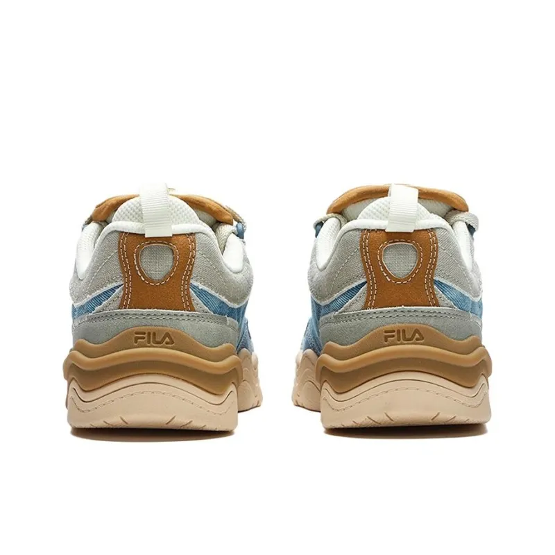 FILA FUSION Kick Sneakers 'Blue Grey Brown' Women's-4