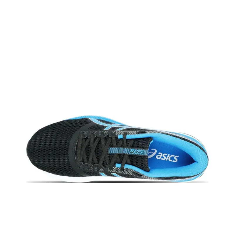 Asics Gel-Sparta Durable Breathable Low-Top Running Shoes Men's Black Blue-4