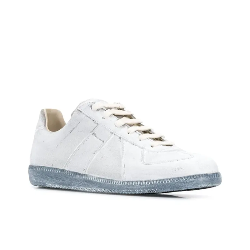 Maison Margiela Replica Stylish Skateboarding Shoes Men's White Vintage Version-1