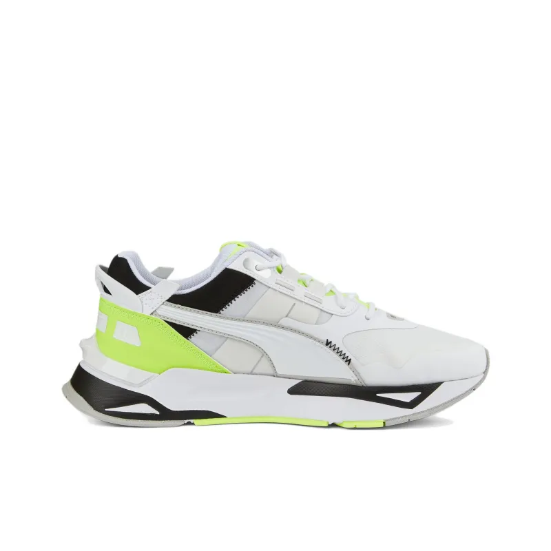 PUMA Mirage Sport Tech Anti-Slip Wear-Resistant Low-Top Sports Casual Shoes Unisex White Cyan-1