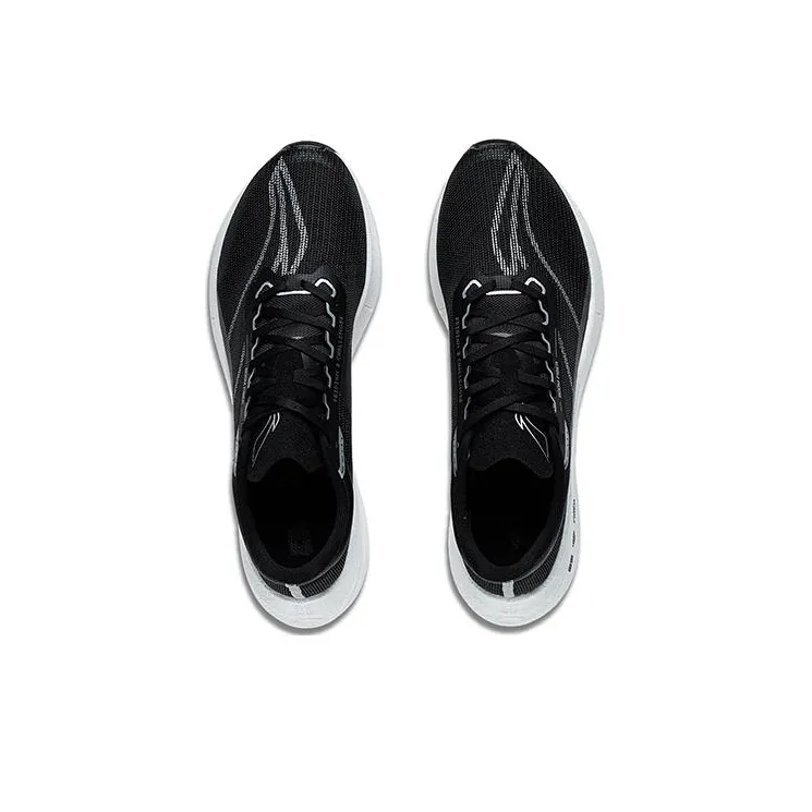 LiNing Feidian 3 Challenger Abrasion Resistant Breathable Low Top Marathon Running Shoes Men's Black-2