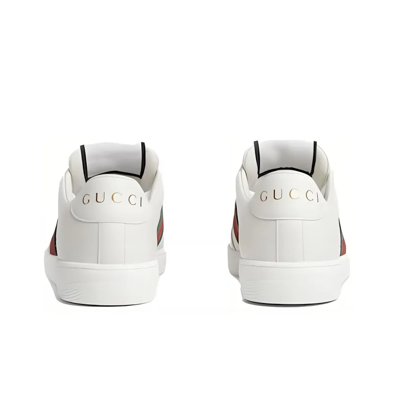 GUCCI Women's Screener 'GG Embossed White Green Red' Women's-4