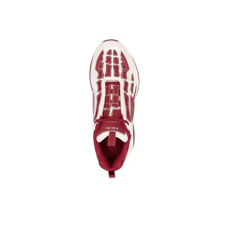 AMIRI Bone Runner 'White Red'-4