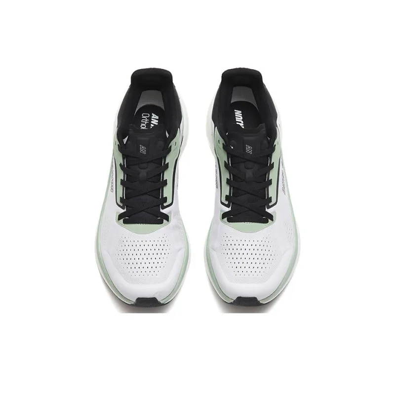 Anta Leak Blade Lightweight Rebound Low Top Running Shoes Men's Stone Green-2