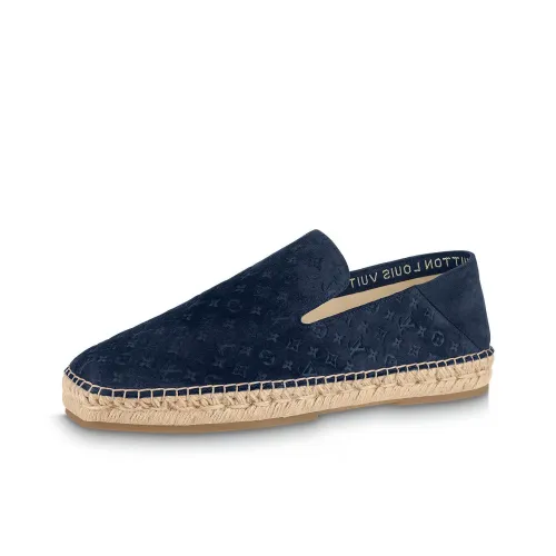 LOUIS VUITTON Bidart Espadrilles Men's Navy Blue