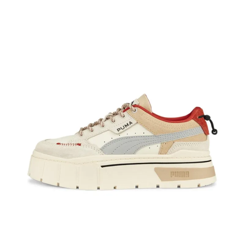 PUMA Mayze Stack Retro Grade Vaporous Grey Red Women's-0