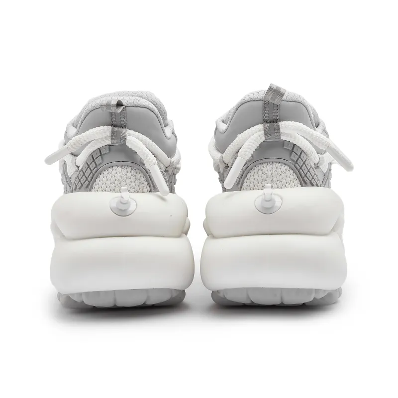 ZERO COSMOS Weightlessness Series Chunky Sneakers Unisex Gray White-5
