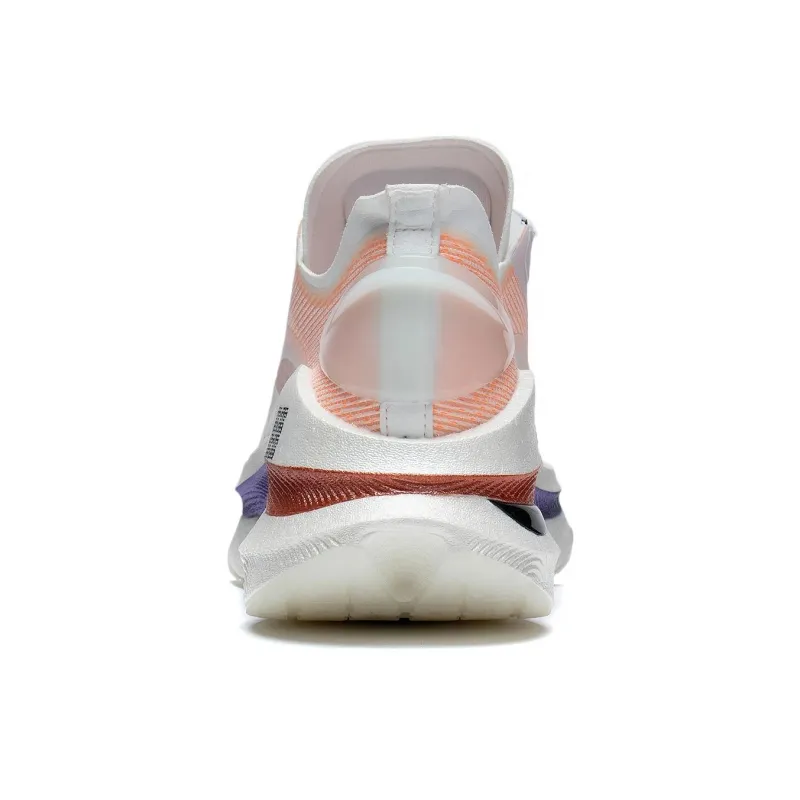 LiNing Absolute Phantom 1.0 Durable Breathable Low-Top Running Shoes Unisex Fluorescent Fat Orange-4