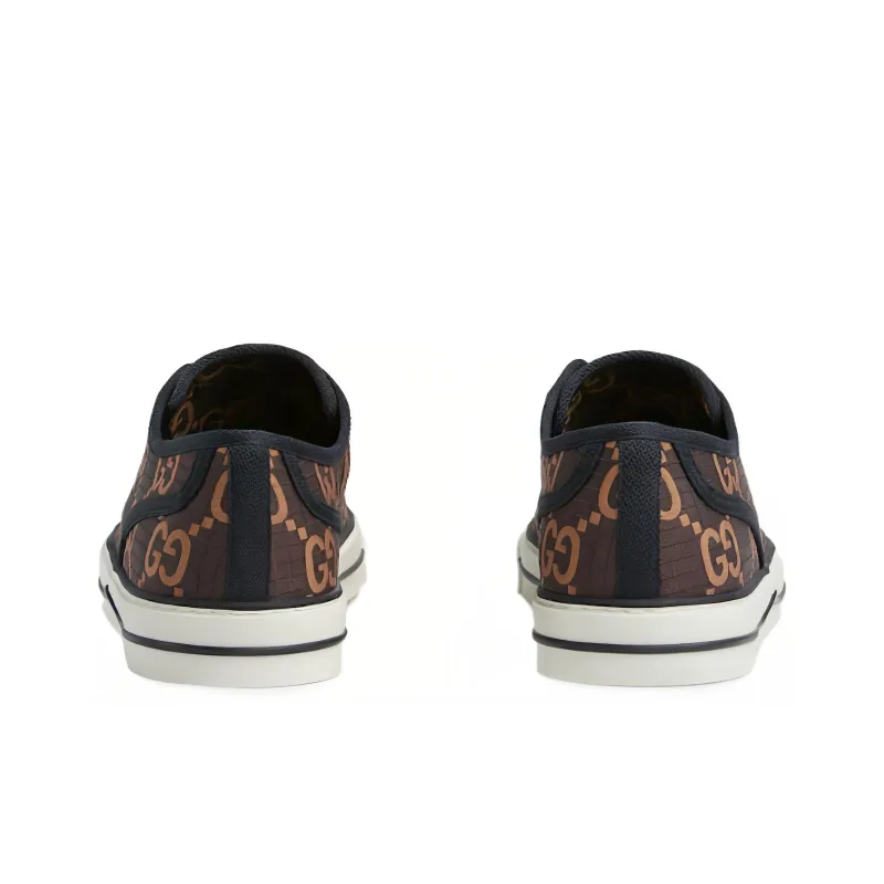 GUCCI Tennis 1977 Low 'GG Monogram Ebony Beige'-4