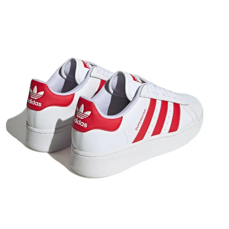 Superstar Adidas Originals Xlg 'White Scarlet'-3