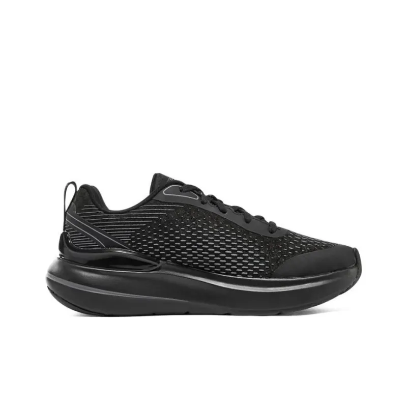 Skechers Max Cushioning Running Shoes Women's Low Top Black/Charcoal Gray-1