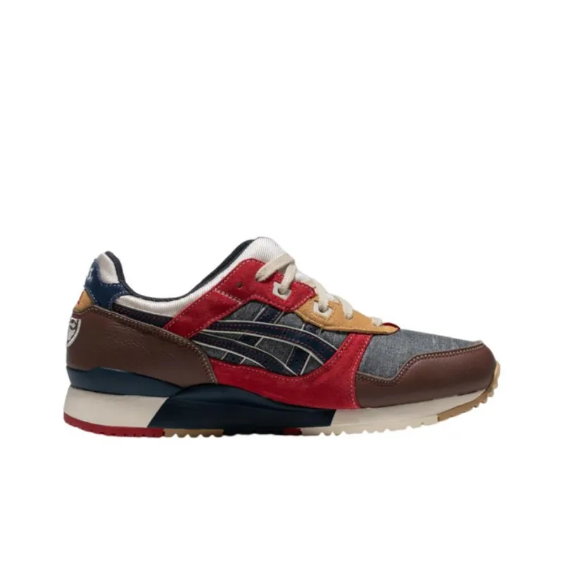 EVISU X Asics Gel-Lyte 3 Red Gray Brown-1