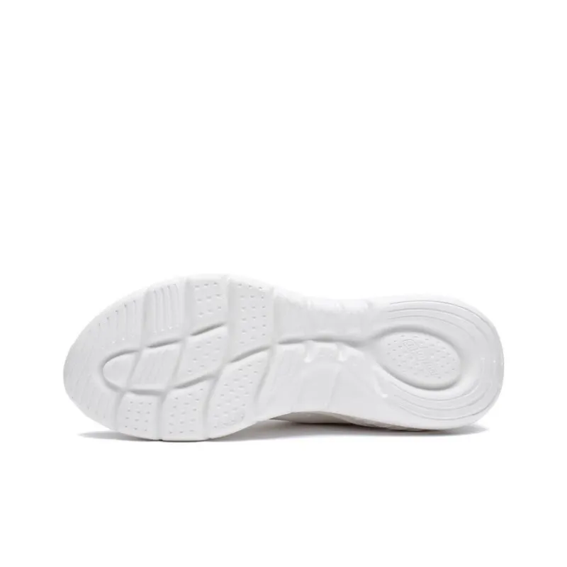 LiNing EazGo Easy To Fit Durable Breathable Low Top Running Shoes Women's White Purple-4
