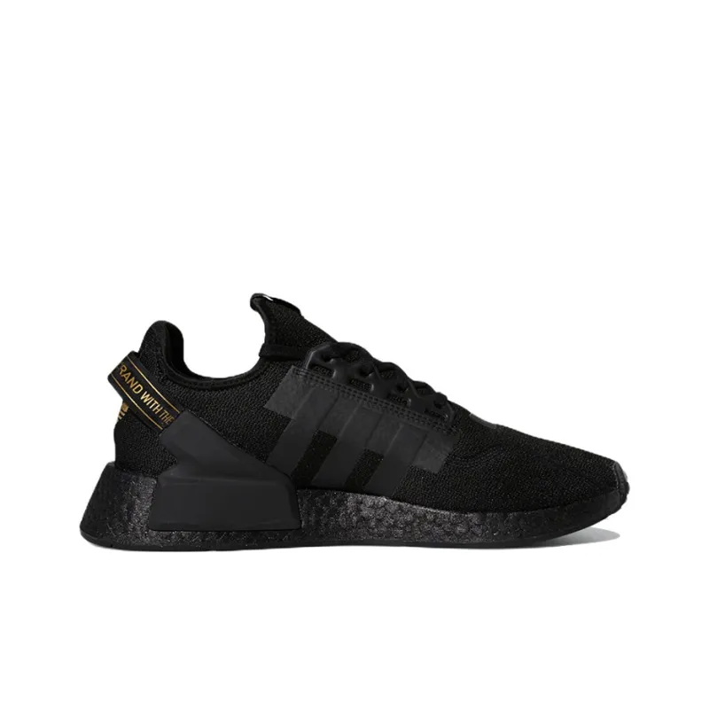 Adidas Originals Nmd R1 V2 Black Gold Metallic-1