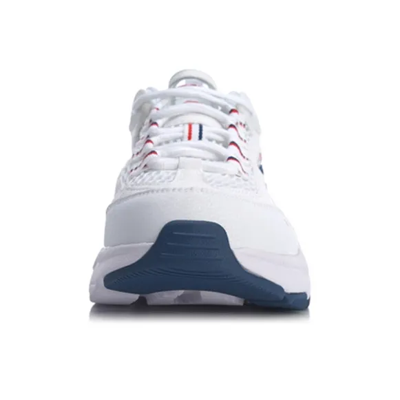 LiNing Aurora WindWalker Slip Resistant Breathable Low Top Sports Casual Shoes White-3