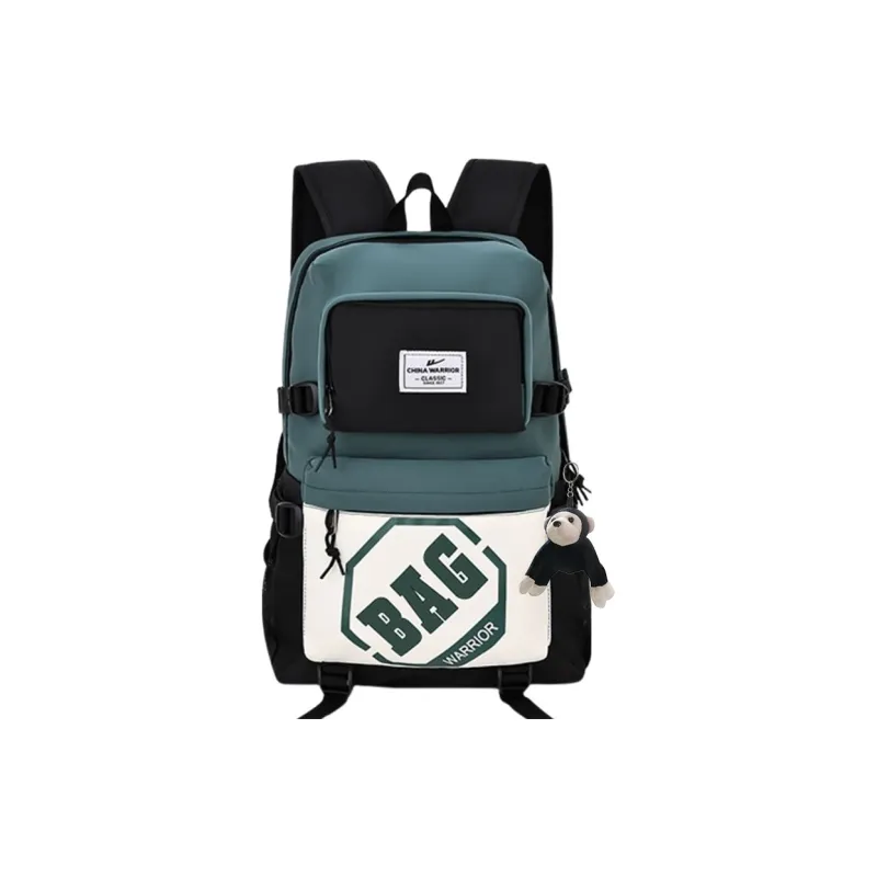 Warrior Nylon Backpack Regular Unisex Black-4