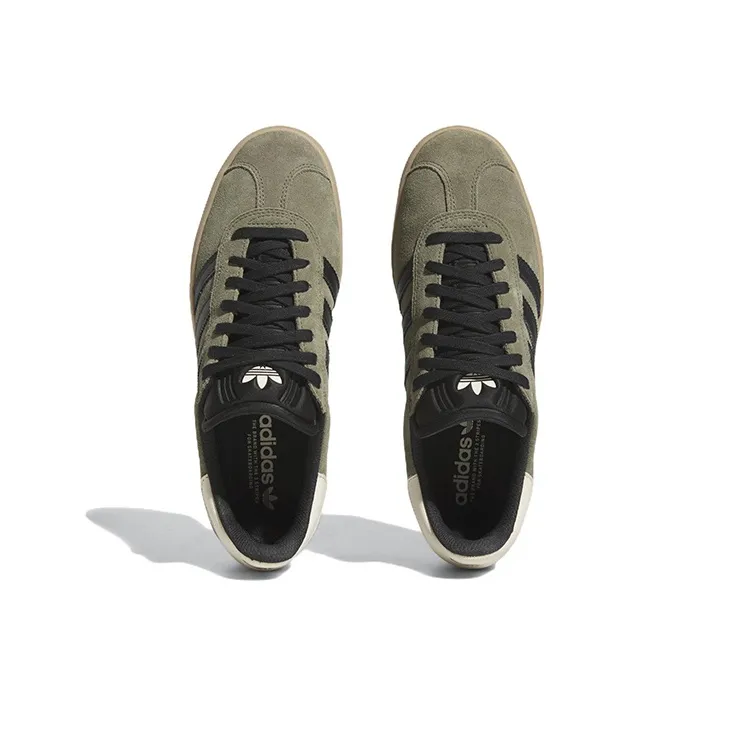 Adidas Gazelle Adv Olive Strata Gum-4