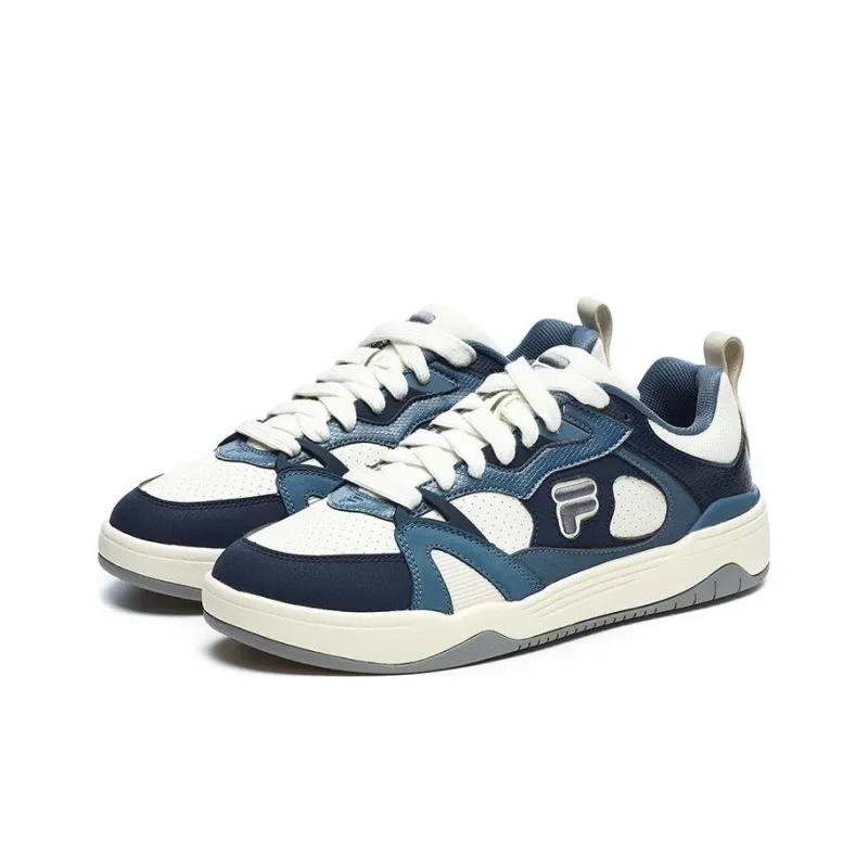 FILA FUSION Smash Sneakers 'Navy White'-2