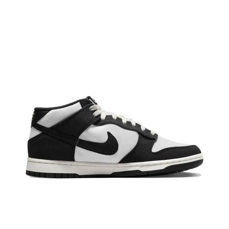 Nike Dunk Mid Canvas Panda-1