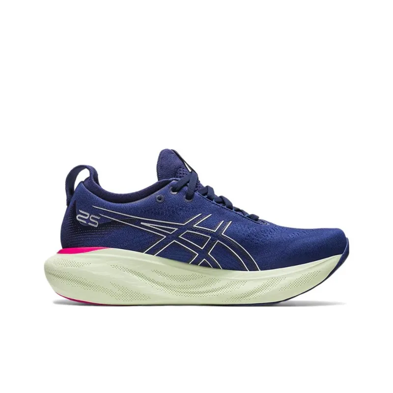 Asics Gel Nimbus 25 Indigo Blue Pure Silver Women's-1