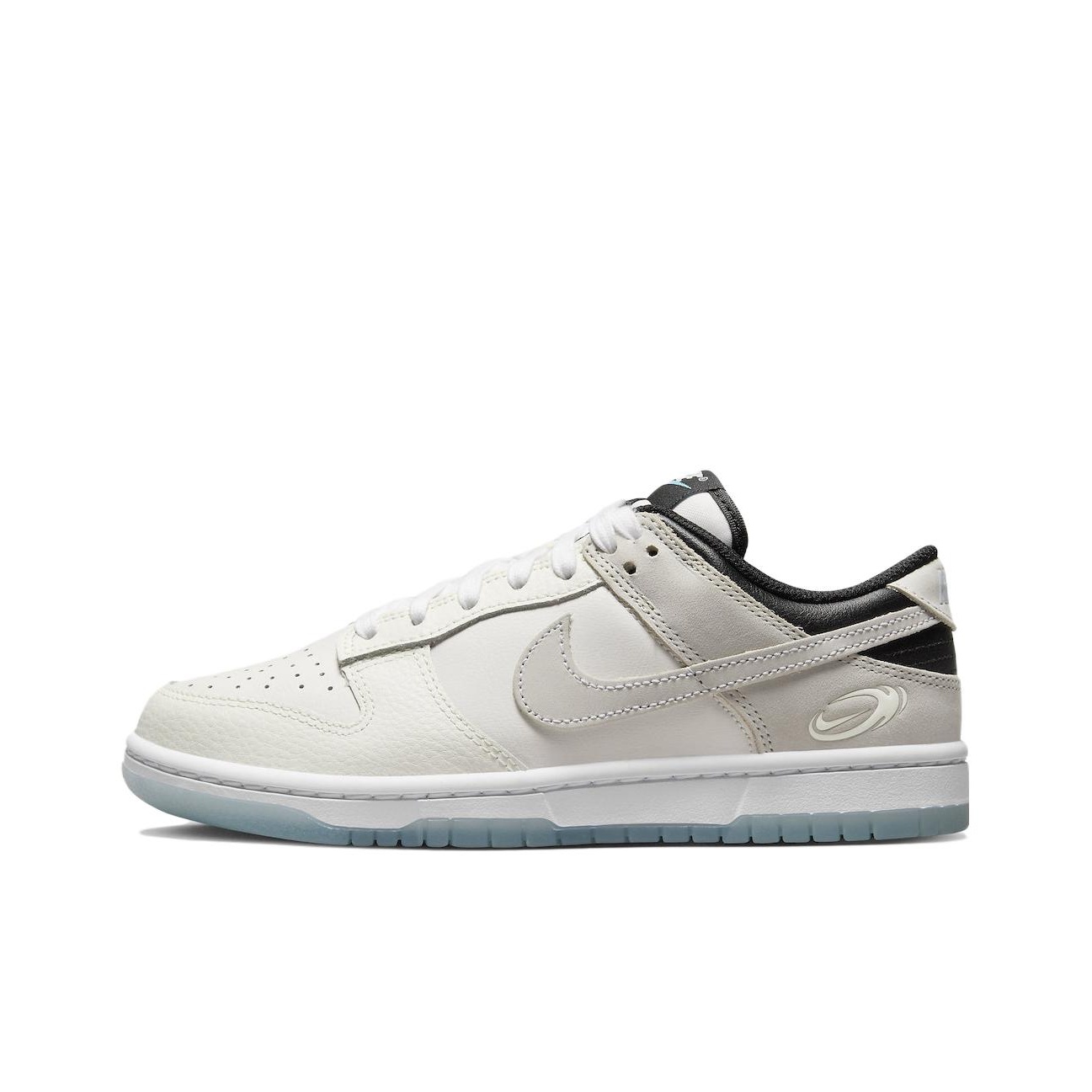 nike dunk low grey black POIZON