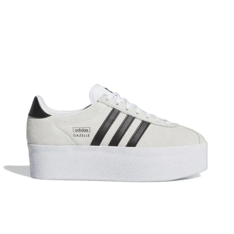 Adidas Gazelle Up White Black Women's-1