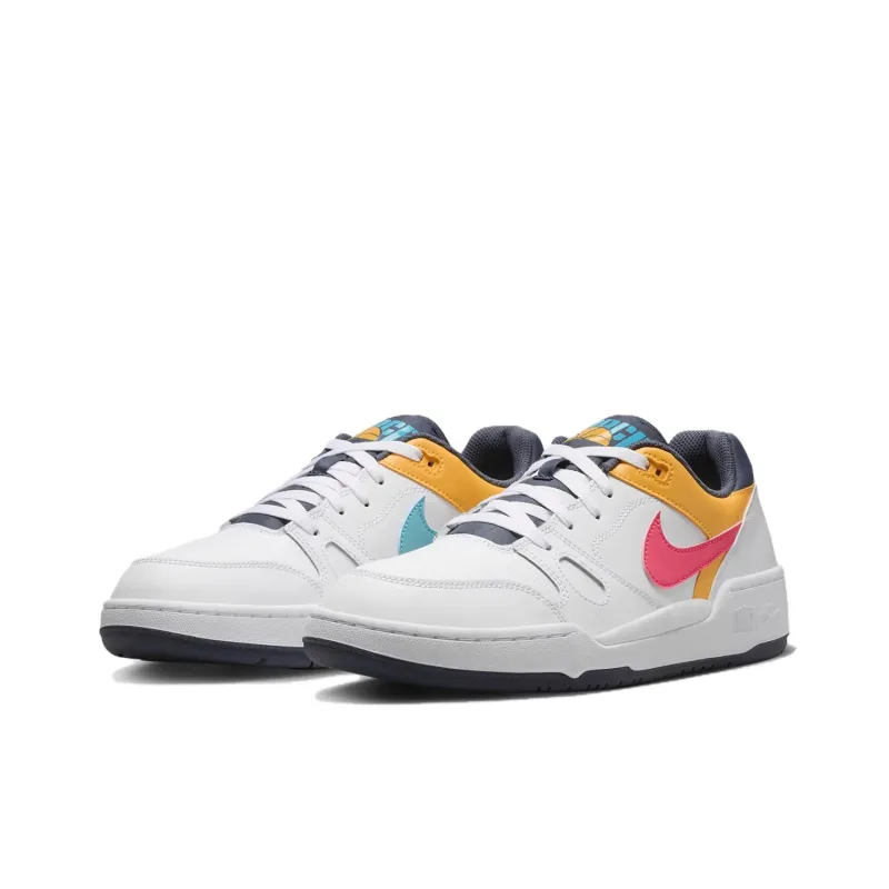 Nike Full Force Low White Thunder Blue Dusty Cactus Racer Pink-2
