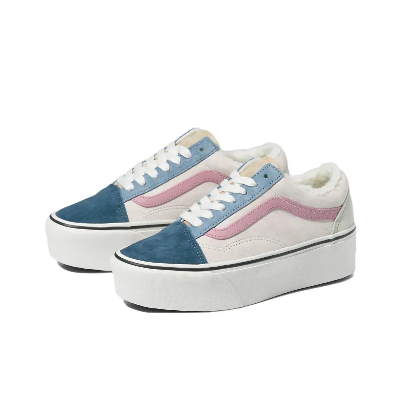 Old Skool Vans Stackform 'Pig Suede Sherpa'-1