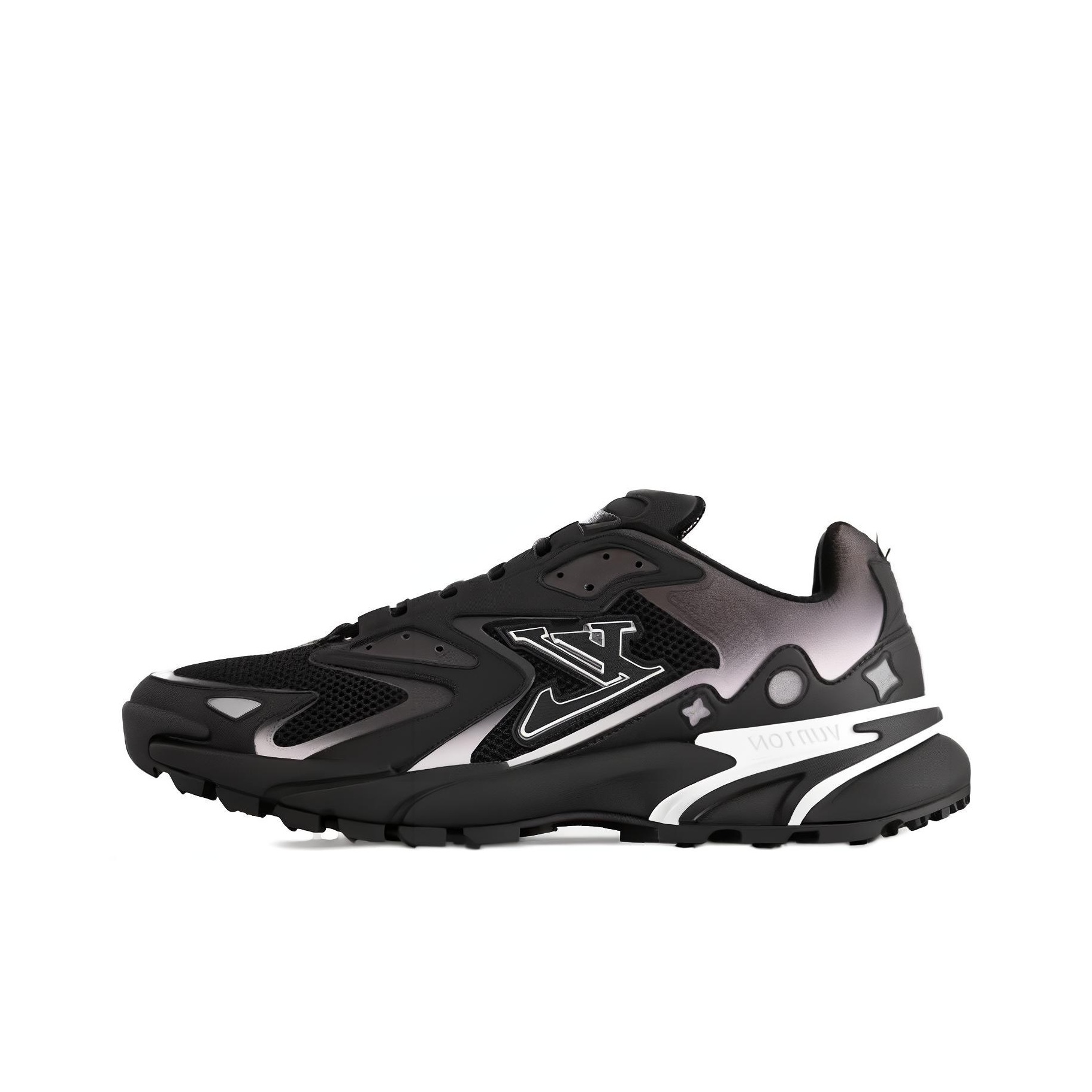 Louis Vuitton Black Trendy Sneakers Casual Shoes on Sale Louis Vuitton Black Trendy Sneakers Casual Shoes on Sale