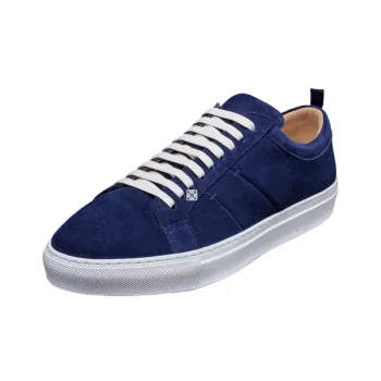 BARKER Greg Low-Top Skateboard Shoes Men's Marine Blue