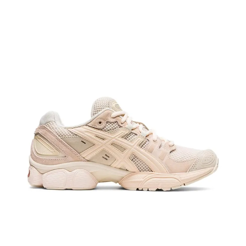 Asics Gel Nimbus 9 Oatmeal White Peach Women's-1