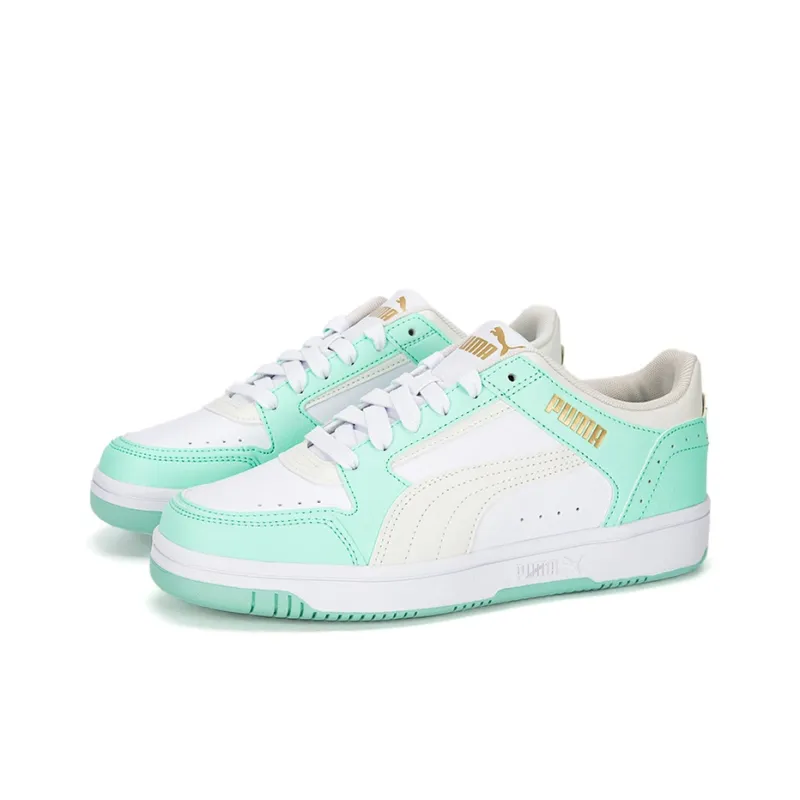 PUMA Rebound Joy Low 'White Green'-2