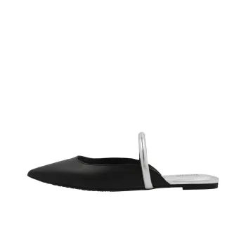 MICHAEL KORS Jessa Wrap toe Slippers Women's Black