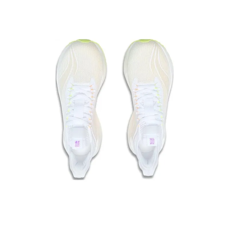 LiNing Jueying Essential Abrasion Resistant Breathable Low Top Running Shoes Men's White-3