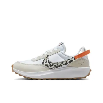 Nike Waffle Debut White Team Orange Leopard Women's