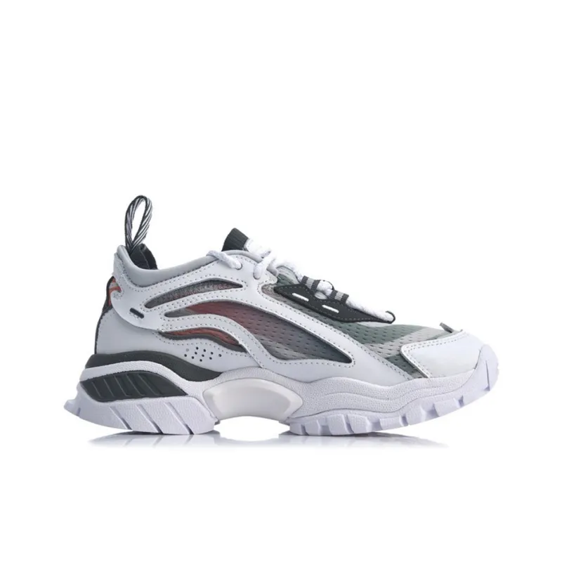 LINING Aurora Skywalk Casual Shoes Women's Low Top White Gray-1