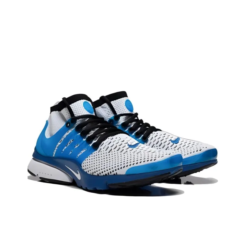 Nike Air Presto Flyknit Ultra Atlantic Blue White Black-4