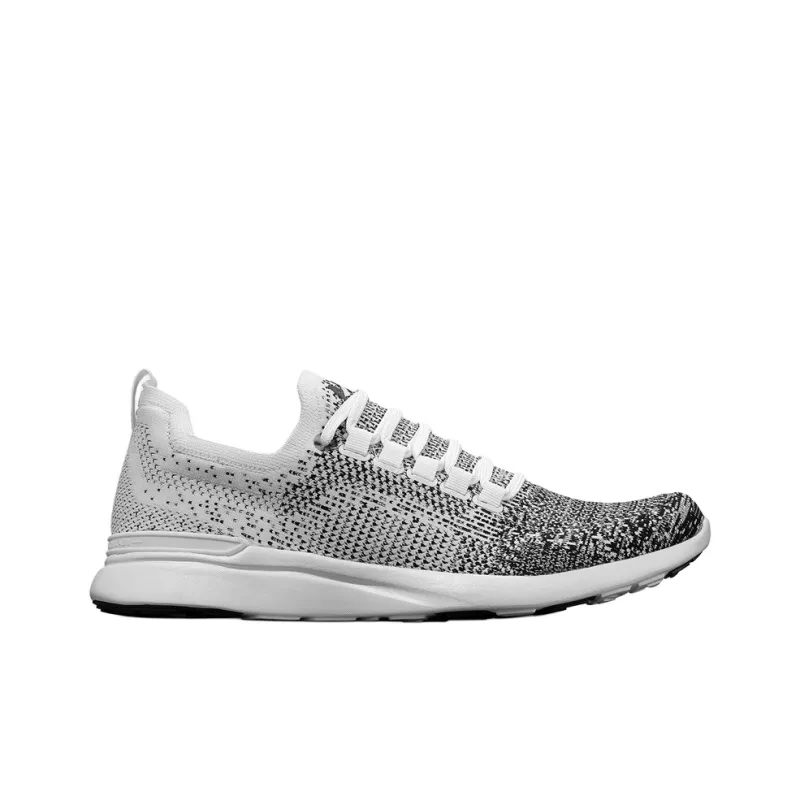 APL ATHLETIC PROPULSION LABS Cushioning Low-Top Running Shoes Men's Black White-1