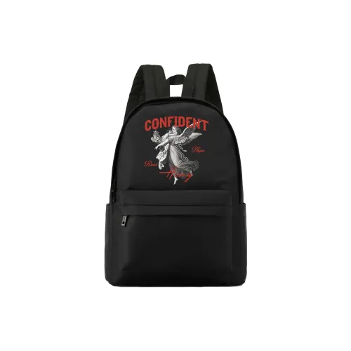 Yalu PU Backpack Regular Womens Ecru/Black/Pink