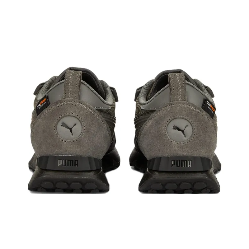 PUMA Rider FV Cordura® Anti Slip Wear Resistant Low Top Sports Casual Shoes Gray-4