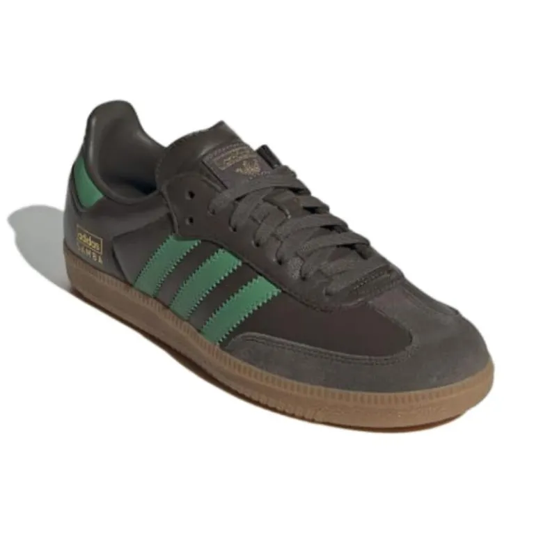 Adidas Samba Og Shadow Olive Preloved Green-2